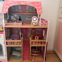 Casa bambole in legno