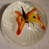 Ogg Vintage Presse-papier Murano Farfalla 
