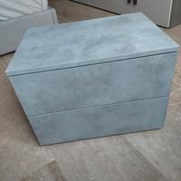 Set di 2 Comodini, Design Moderno.