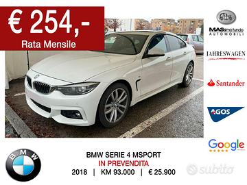 BMW Serie 4 Gran Coupé 418d Msport