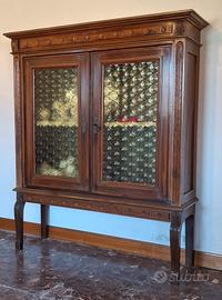 vetrinetta in legno