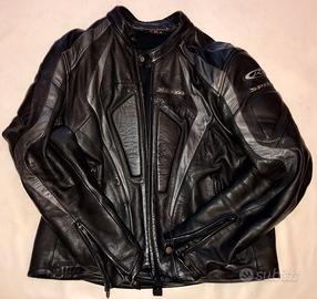 SPIDI  Giacca moto vera pelle + accessori