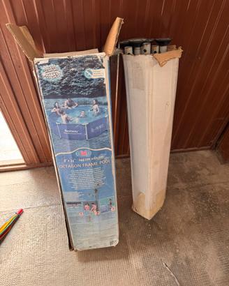 Piscina per esterno octagon frame pool bestway