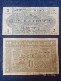 Austria 1944 Allierte Militarbehorde da
 2 E 10 SH