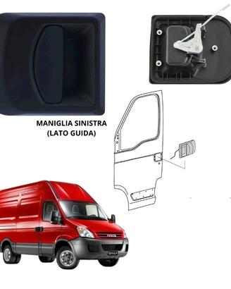 IVECO DAILY DAL 1999 AL 2014 MANIGLIA ANTERIORE ES