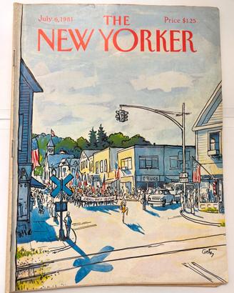 Rivista THE NEW YORKER 6 giugno 1981 completa
