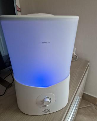 Umidificatore con luci Led