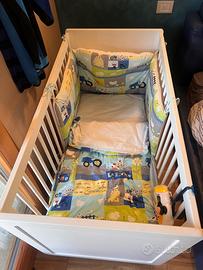Letto a sbarre per neonato