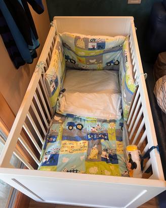 Letto a sbarre per neonato