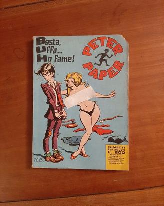 PETER PAPER Elvipress. Numero 1 del 10/72.Buzzelli