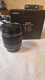 Obiettivo fujifilm  FUJINON XF16mmF1.4 R WR