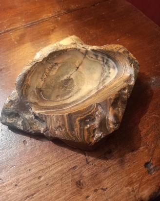 Posacenere Anni 60 In Pietra Agata.