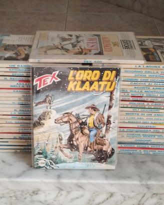 TEX COSTOLA BIANCA LOTTO 50 NUMERI DAL 400 - 449