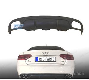 DIFFUSORE AUDI A5 COUPE CABRIO 07-11 LOOK DTM RS