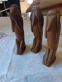 statuine in legno