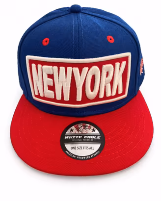 Cappellino snapback Ehite Eagle New York