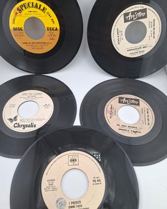 Lotto 5 dichi vinile 45 giri Jukebox