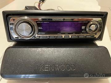 Autoradio Kenwood CD/MP3 e casse Jensen Explorer