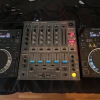 CDJ PIONEER 350 + MIXER DJM 400 PIONEER
