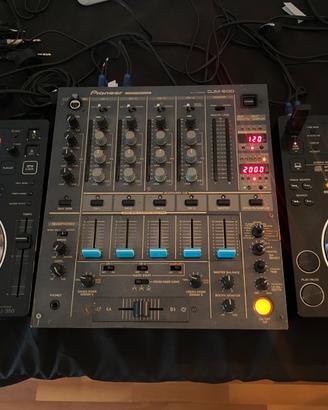 CDJ PIONEER 350 + MIXER DJM 600 PIONEER