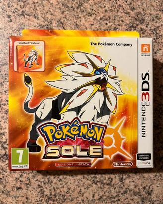 Pokémon Sole Edizione Limitata Steelbook 3DS