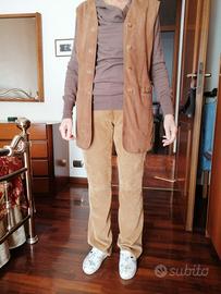 gilet smanicato in renna