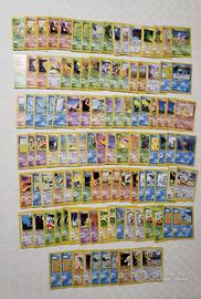 Pokemon trading cards vintage - ITA - 160 carte