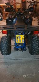 Quad targa gialla
