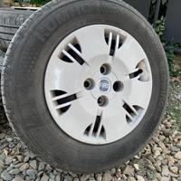 Cerchi con borchie Fiat panda 13”