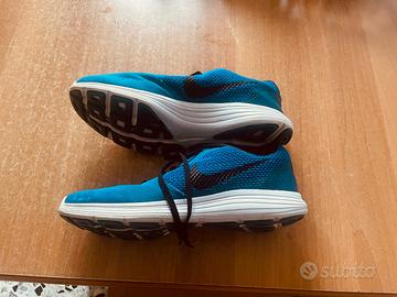 Scarpe nike run corsa 43 blu marino