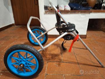 Carrellino cani per  camminare