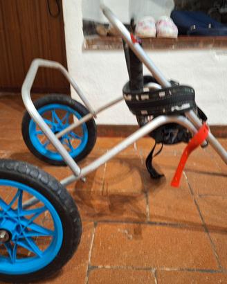 Carrellino cani per  camminare