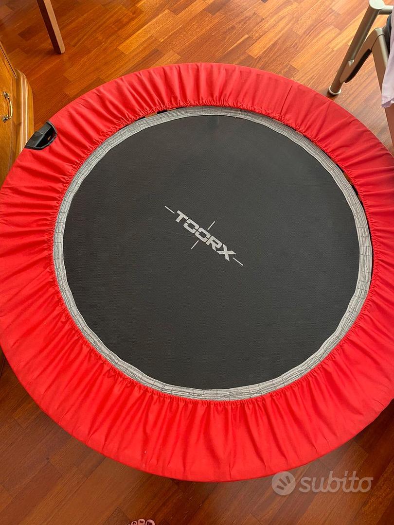 Trampolino Fitness FASports Con Barra - Per Interni, Diametro 126cm, Max 110kg - Foto 11