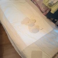 trapunta culla con copriletto e federa