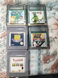 lotto di giochi GAME BOY 