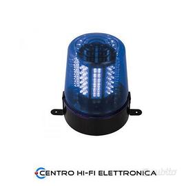 Luce Rotante BLU Effetto Discoteca 108 LED 12v / 2