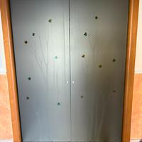 Porta scorrevole opaca