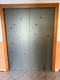 Porta scorrevole opaca
