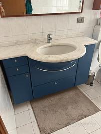 Mobile Bagno con piano in marmo