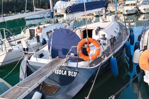 Barca a vela "isola blu" modello Duck 41