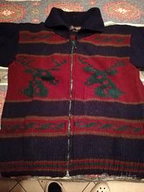 Cardigan GLENFIELD LANA a Mano - UOMO Tg.L-XL