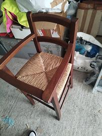 Sedia per bambini in legno