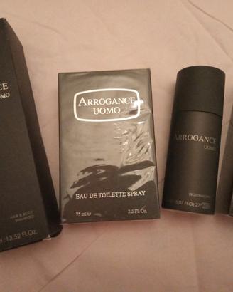 Arrogance grigio uomo
