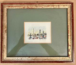 Michele Cascella litografia con CERTIFICAZIONE