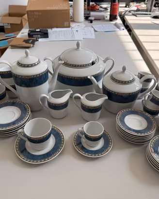 Servizio te e caffè porcellana