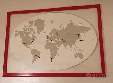 Planisfero dei fusi orari