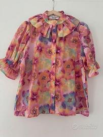 Camicia Elise Chalmin Coline Fiore rosa