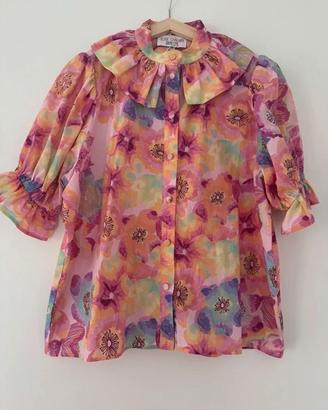 Camicia Elise Chalmin Coline Fiore rosa