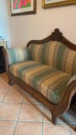 Divanetto a 2 posti in stile liberty fine ‘800