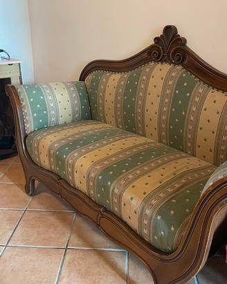 Divanetto a 2 posti in stile liberty fine ‘800